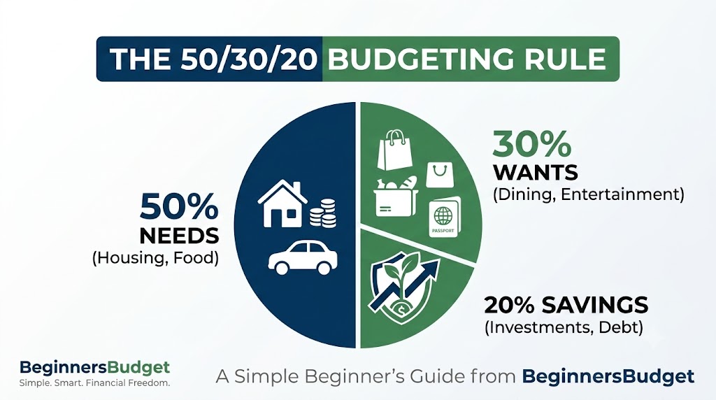 What is the 50/30/20 Budgeting Rule? A Simple Beginner’s Guide