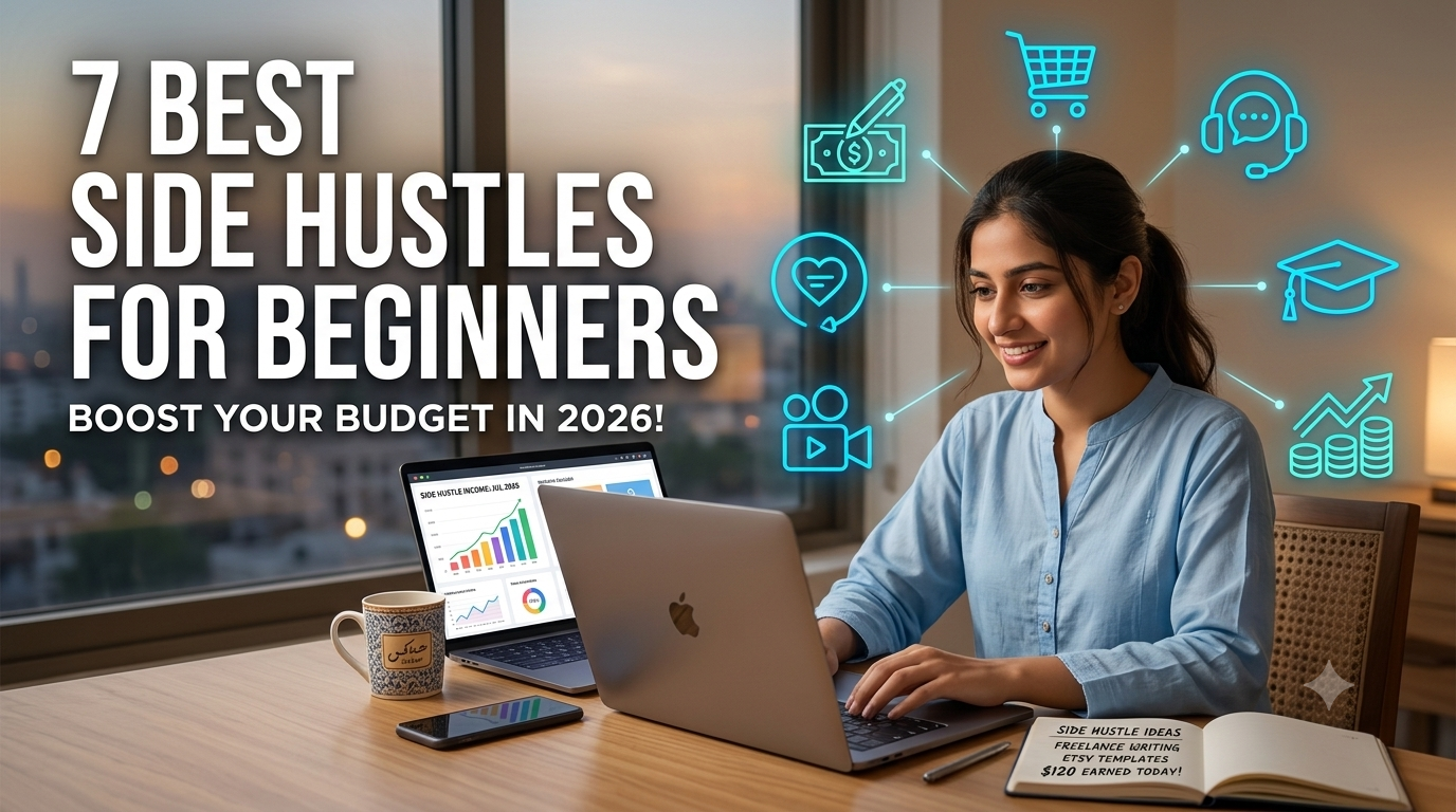 7 Best Side Hustles for Beginners to Boost Your Budget in 2026